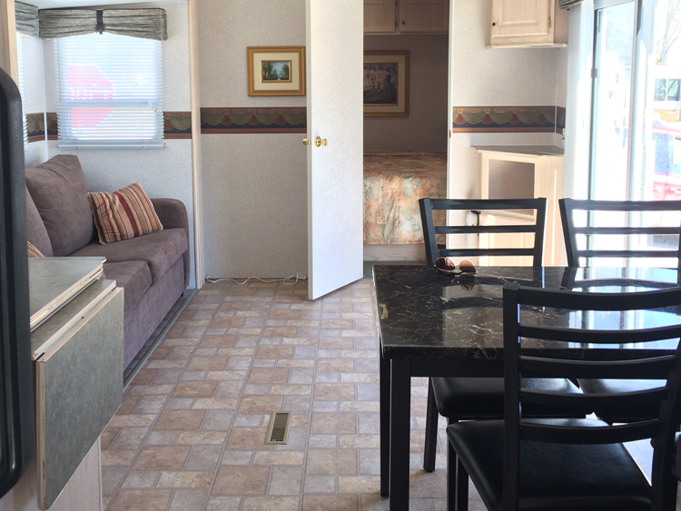 ROULOTTES Camping Parc de la Péninsule roulottes locations